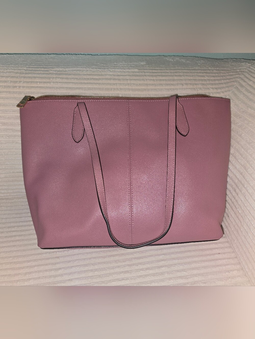 COACH Crossgrain Zip Tote - Picture 2 of 3